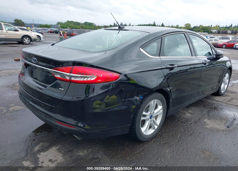 2018 FORD FUSION SE VIN: 3FA6P0H71JR133641