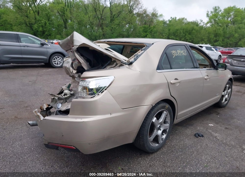 2007 LINCOLN MKZ VIN: 3LNHM26T17R627042