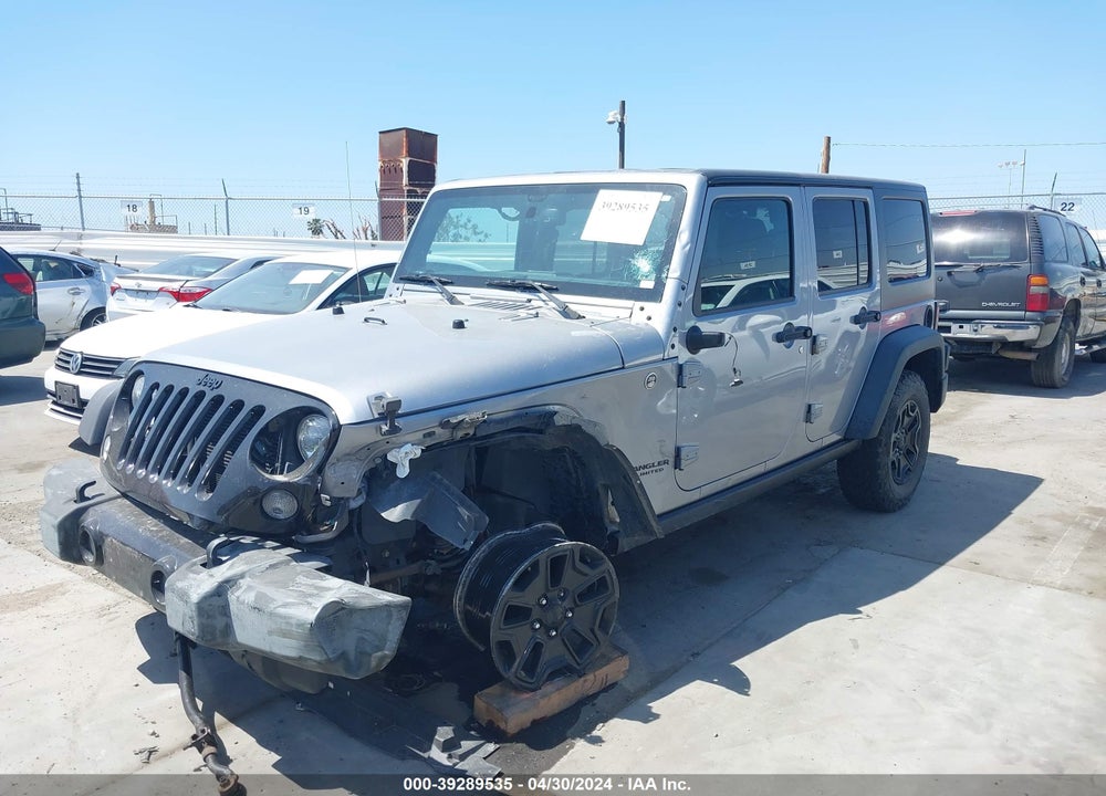 2015 JEEP WRANGLER UNLIMITED WILLYS WHEELER VIN: 1C4HJWDG5FL618917