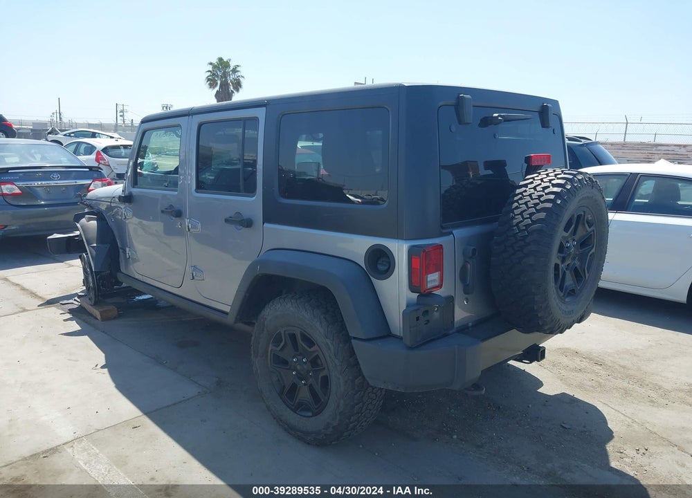 2015 JEEP WRANGLER UNLIMITED WILLYS WHEELER VIN: 1C4HJWDG5FL618917