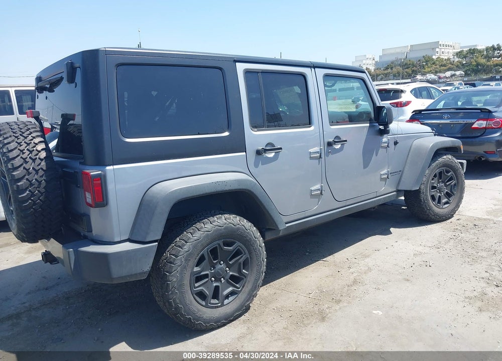 2015 JEEP WRANGLER UNLIMITED WILLYS WHEELER VIN: 1C4HJWDG5FL618917