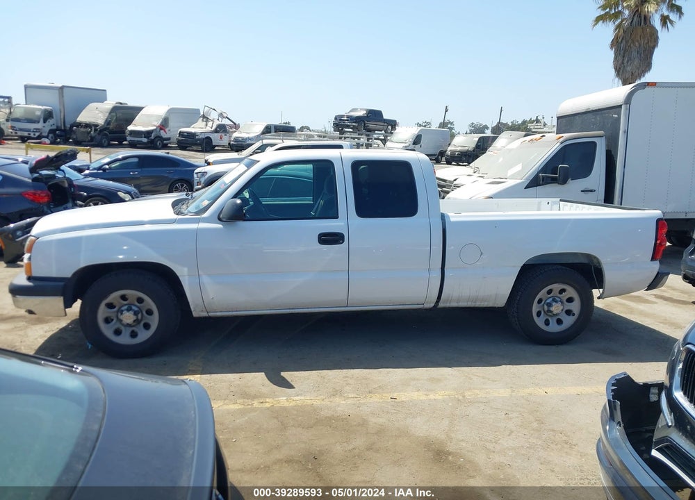 2006 CHEVROLET SILVERADO 1500 WORK TRUCK VIN: 1GCEC19V66Z235654