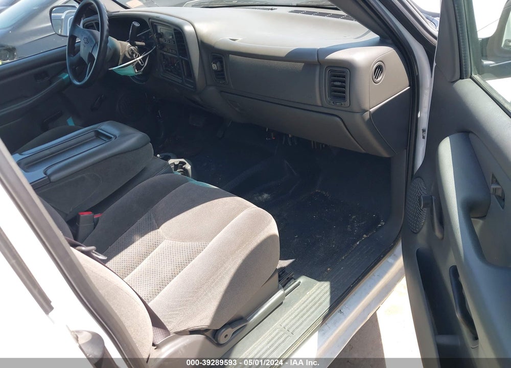 2006 CHEVROLET SILVERADO 1500 WORK TRUCK VIN: 1GCEC19V66Z235654