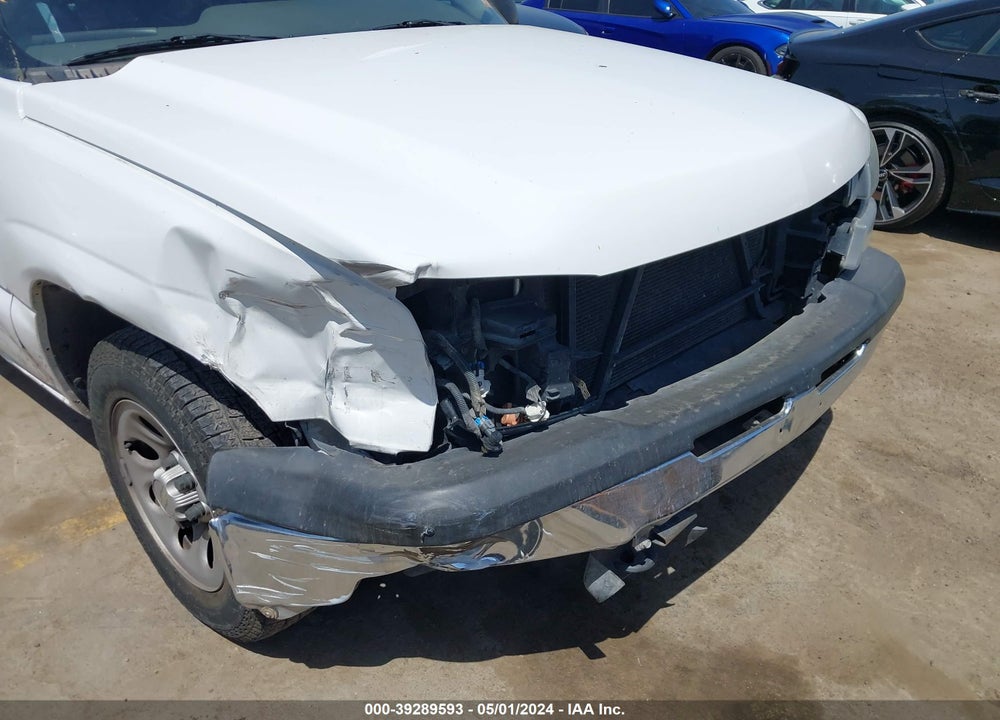 2006 CHEVROLET SILVERADO 1500 WORK TRUCK VIN: 1GCEC19V66Z235654