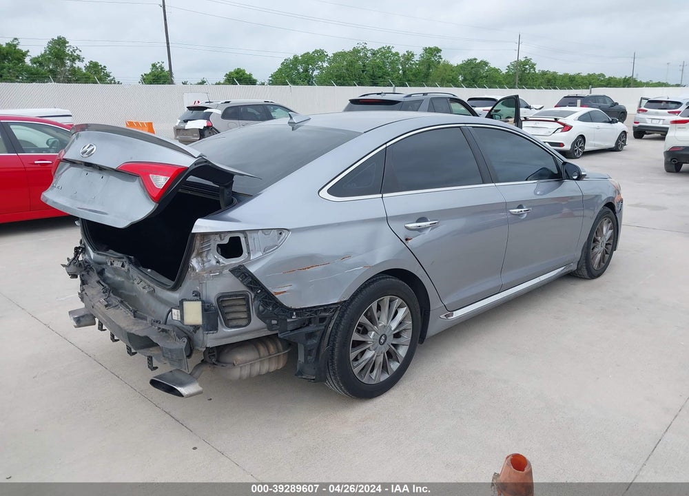2015 HYUNDAI SONATA LIMITED VIN: 5NPE34AF2FH161159