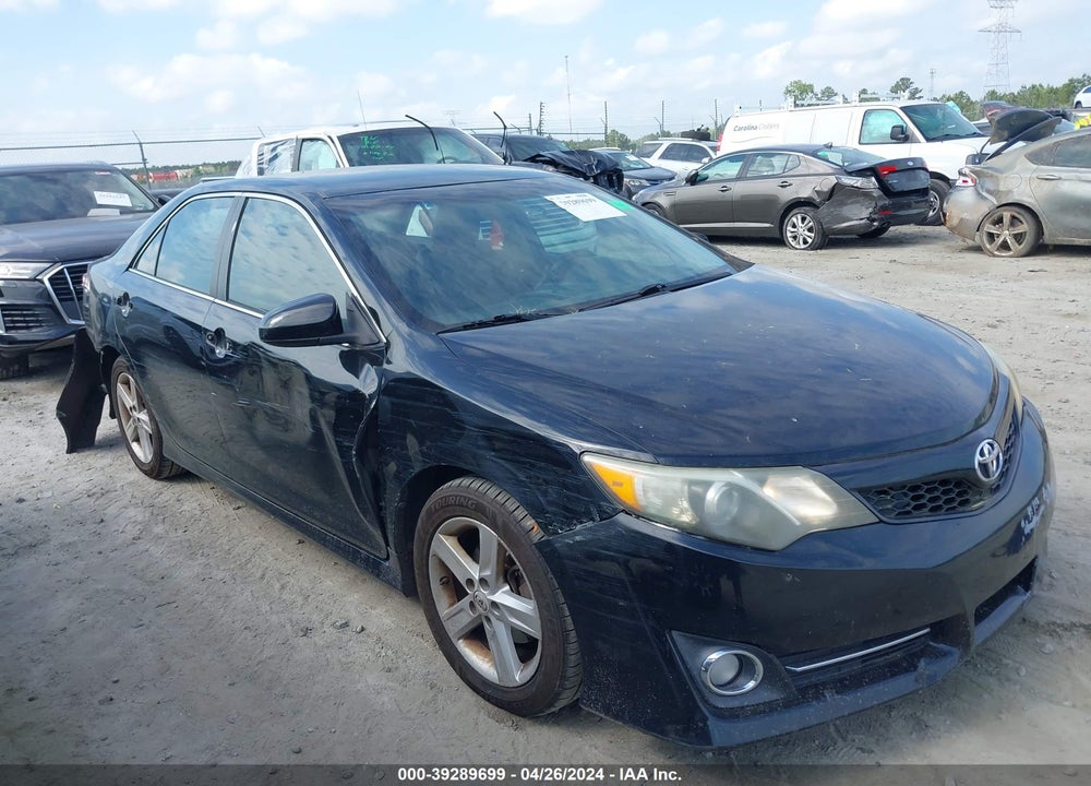 2012 TOYOTA CAMRY SE VIN: 4T1BF1FKXCU012963