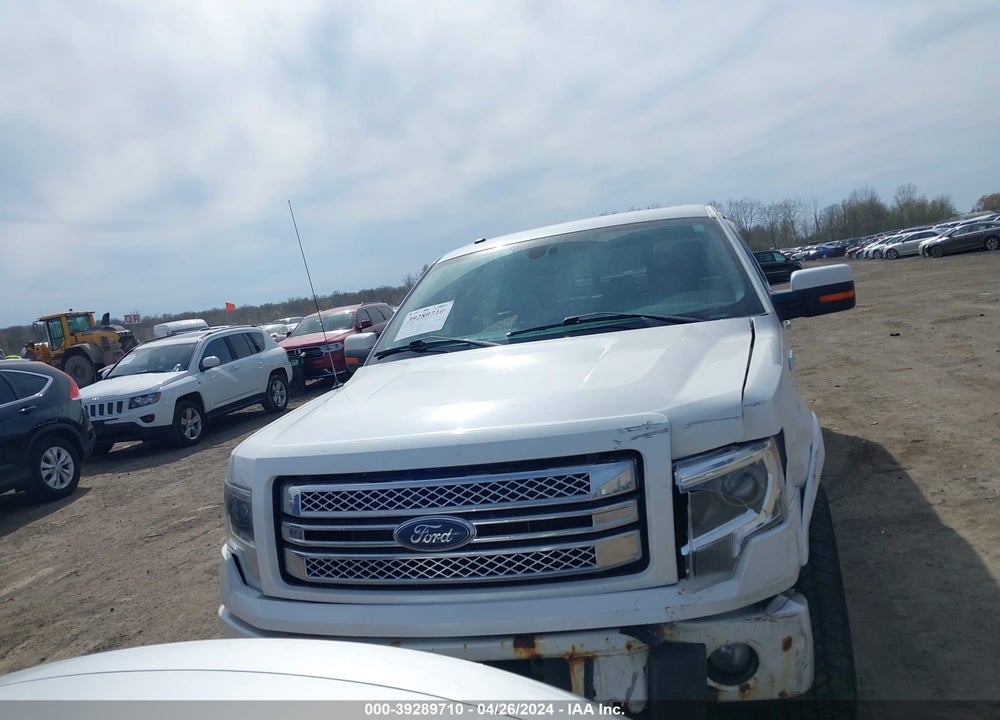 2013 FORD F-150 LIMITED VIN: 1FTFW1ET9DFB65520