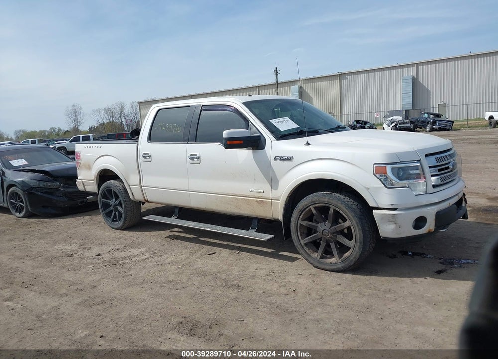 2013 FORD F-150 LIMITED VIN: 1FTFW1ET9DFB65520