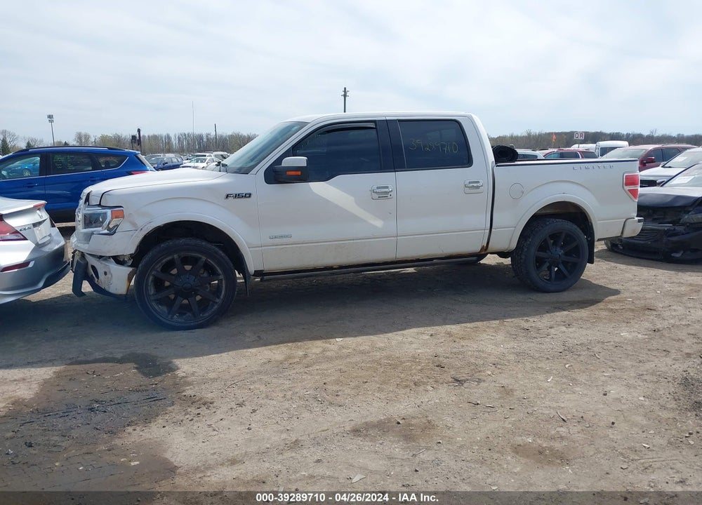 2013 FORD F-150 LIMITED VIN: 1FTFW1ET9DFB65520