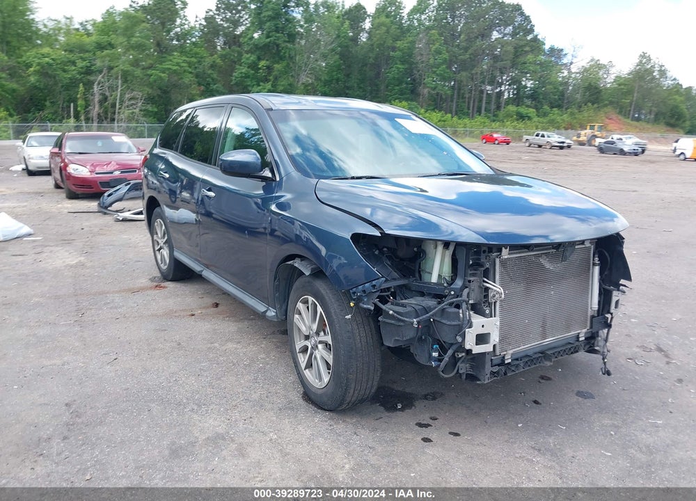 2013 NISSAN PATHFINDER S VIN: 5N1AR2MN2DC684447