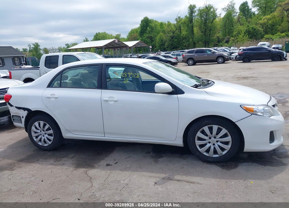 2012 TOYOTA COROLLA LE VIN: 2T1BU4EE8CC891058