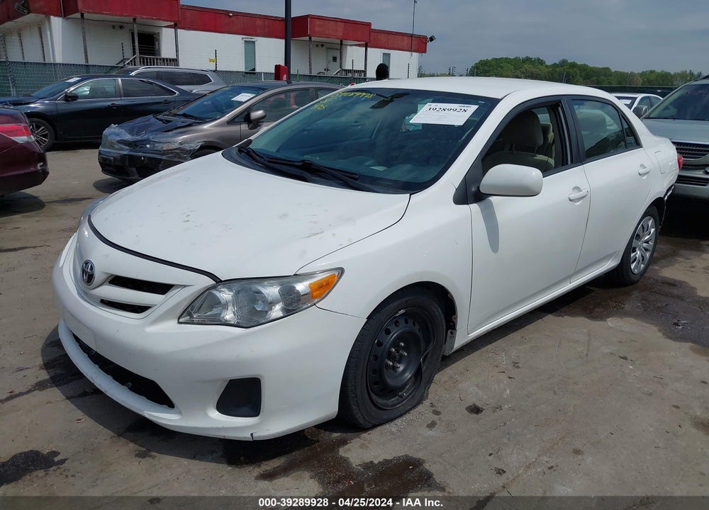 2012 TOYOTA COROLLA LE VIN: 2T1BU4EE8CC891058