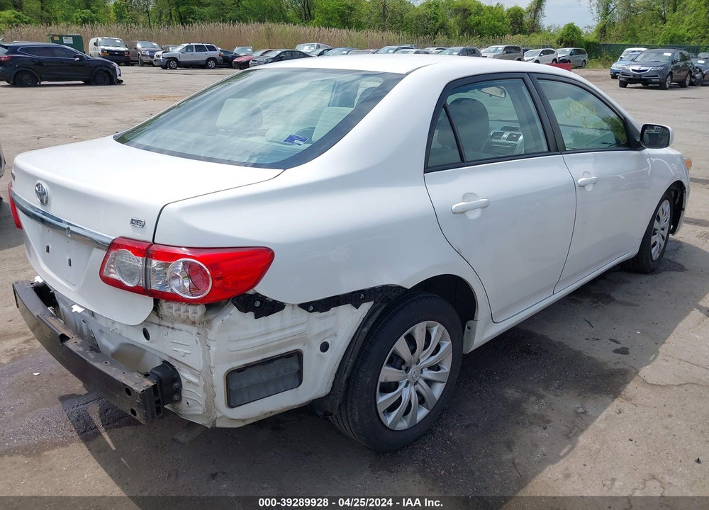 2012 TOYOTA COROLLA LE VIN: 2T1BU4EE8CC891058