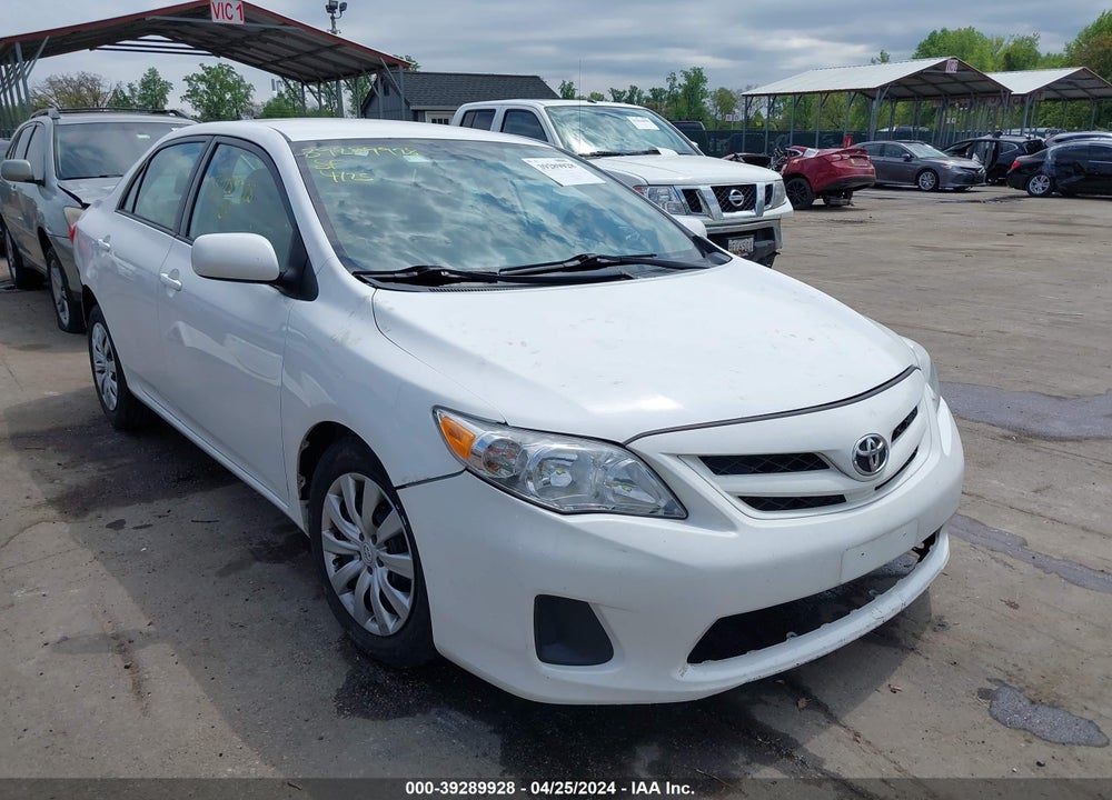 2012 TOYOTA COROLLA LE VIN: 2T1BU4EE8CC891058