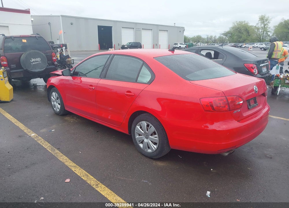 2014 VOLKSWAGEN JETTA 1.8T SE VIN: 3VWD17AJ3EM424885