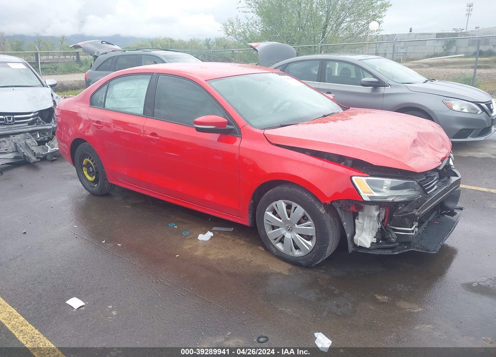 2014 VOLKSWAGEN JETTA 1.8T SE VIN: 3VWD17AJ3EM424885