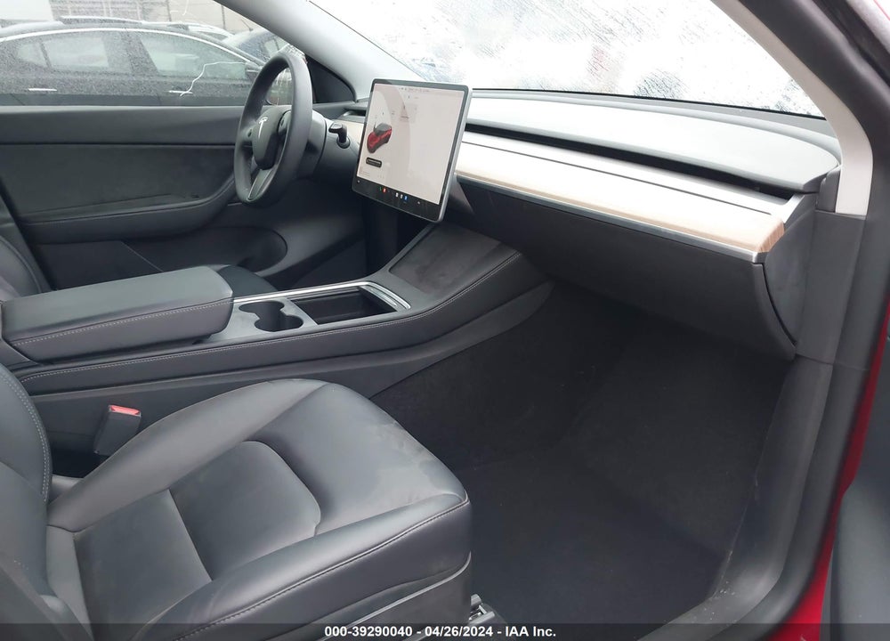 2021 TESLA MODEL Y LONG RANGE DUAL MOTOR ALL-WHEEL DRIVE VIN: 5YJYGDEE9MF276615