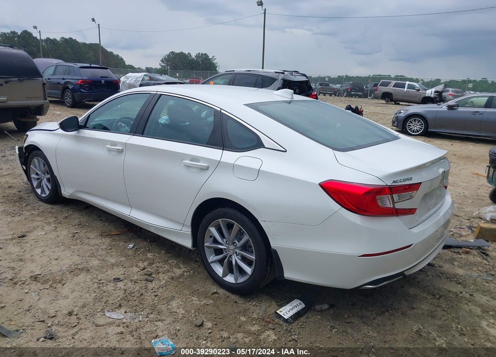 2022 HONDA ACCORD LX VIN: 1HGCV1F10NA023852
