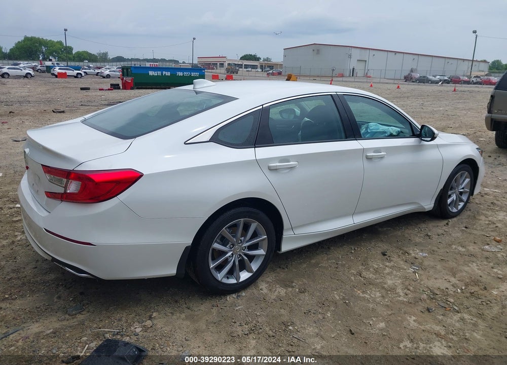 2022 HONDA ACCORD LX VIN: 1HGCV1F10NA023852