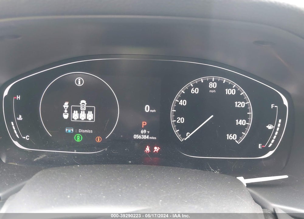 2022 HONDA ACCORD LX VIN: 1HGCV1F10NA023852