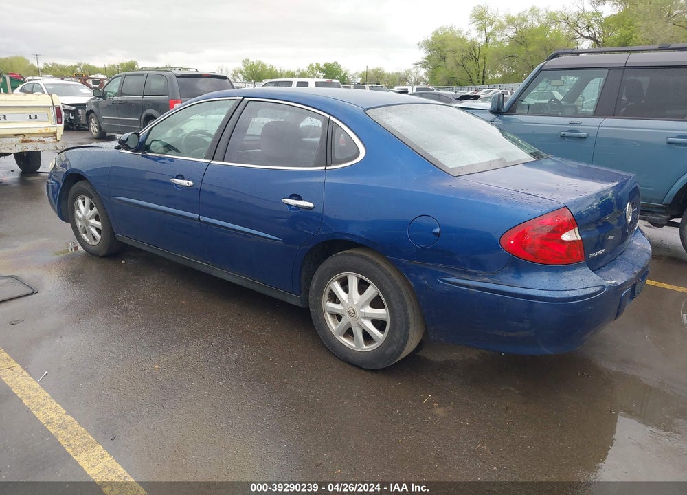 2005 BUICK LACROSSE CX VIN: 2G4WC532151221626