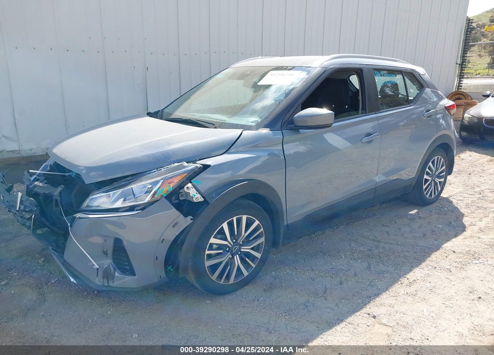 2022 NISSAN KICKS SV XTRONIC CVT VIN: 3N1CP5CV9NL498452