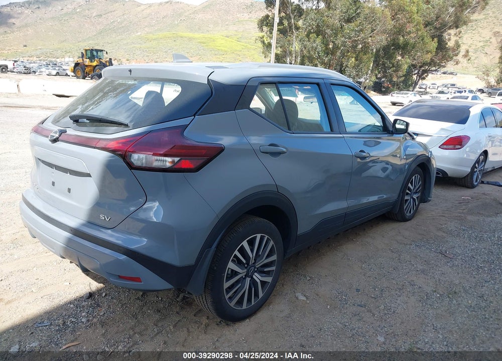 2022 NISSAN KICKS SV XTRONIC CVT VIN: 3N1CP5CV9NL498452