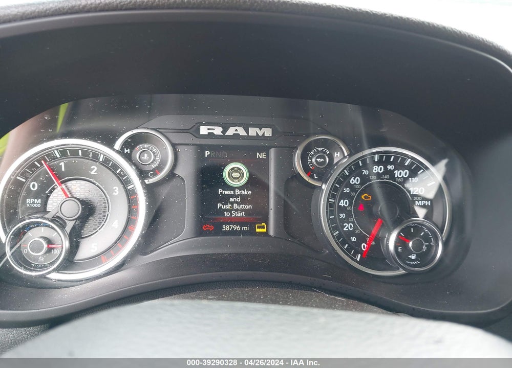 2020 RAM 3500 TRADESMAN  4X4 8' BOX VIN: 3C63RRGL5LG271313
