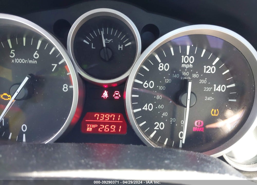 2012 MAZDA MX-5 MIATA VIN: JM1NC2PF4C0222564