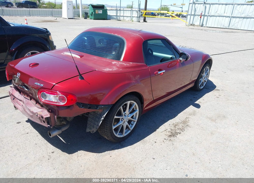 2012 MAZDA MX-5 MIATA VIN: JM1NC2PF4C0222564