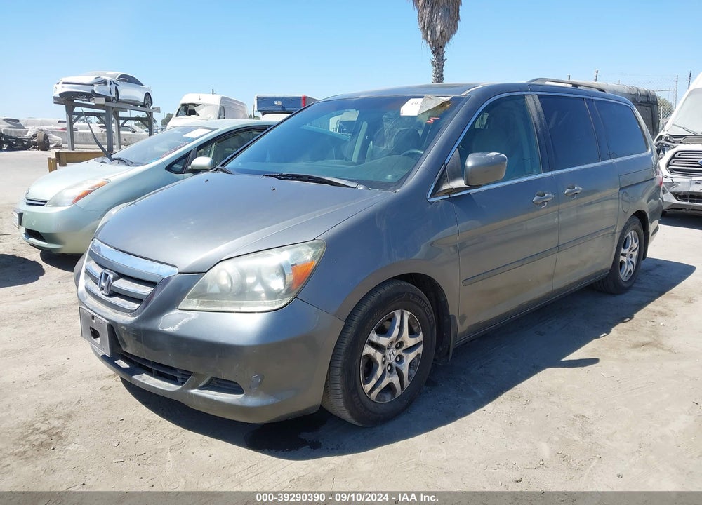 2007 HONDA ODYSSEY EX VIN: 5FNRL38467B410448