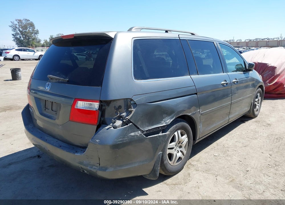 2007 HONDA ODYSSEY EX VIN: 5FNRL38467B410448
