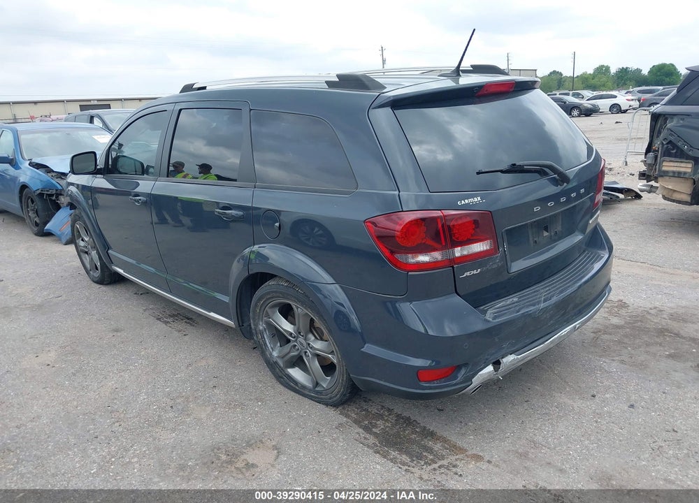 2018 DODGE JOURNEY CROSSROAD VIN: 3C4PDCGG6JT209397