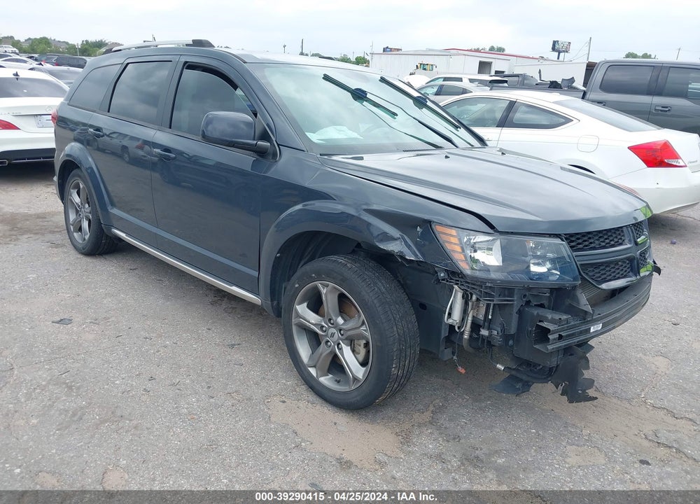 2018 DODGE JOURNEY CROSSROAD VIN: 3C4PDCGG6JT209397