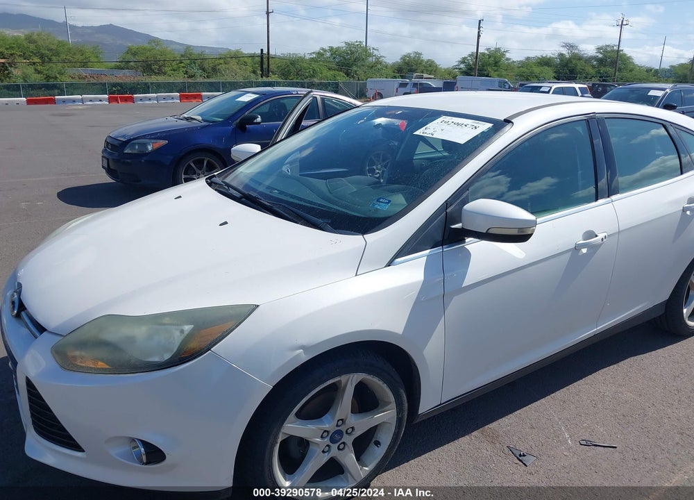 2013 FORD FOCUS TITANIUM VIN: 1FADP3N26DL374633