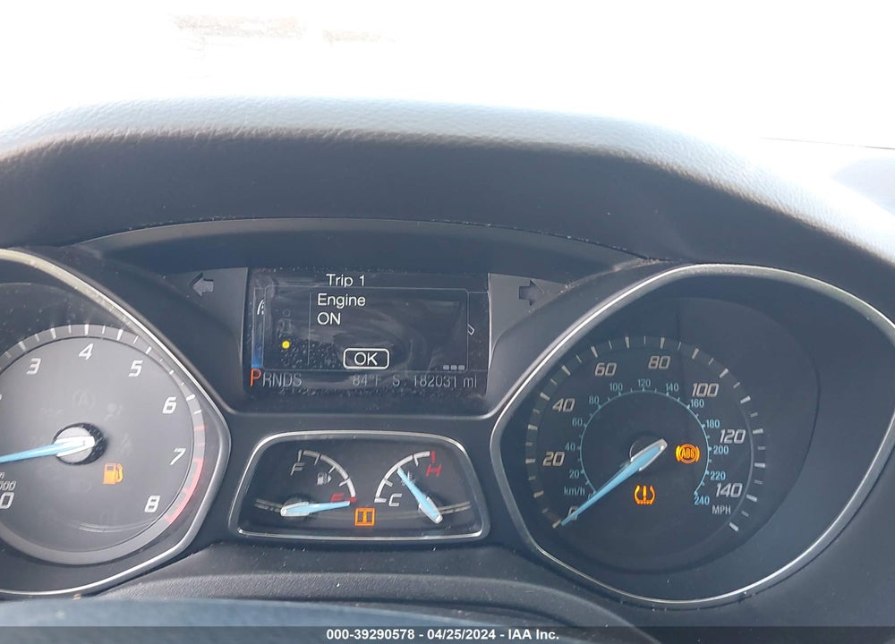 2013 FORD FOCUS TITANIUM VIN: 1FADP3N26DL374633
