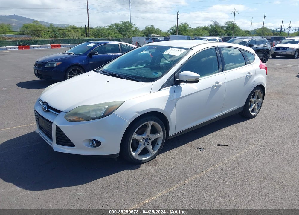 2013 FORD FOCUS TITANIUM VIN: 1FADP3N26DL374633