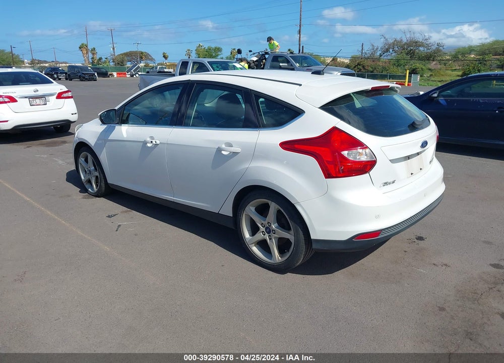 2013 FORD FOCUS TITANIUM VIN: 1FADP3N26DL374633