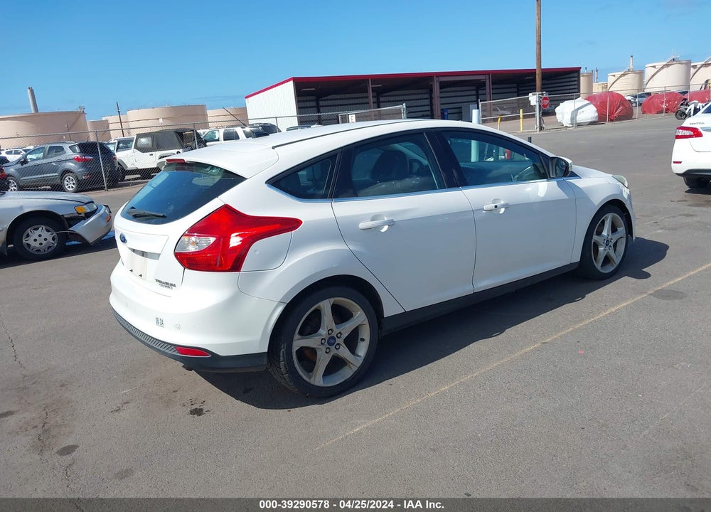 2013 FORD FOCUS TITANIUM VIN: 1FADP3N26DL374633