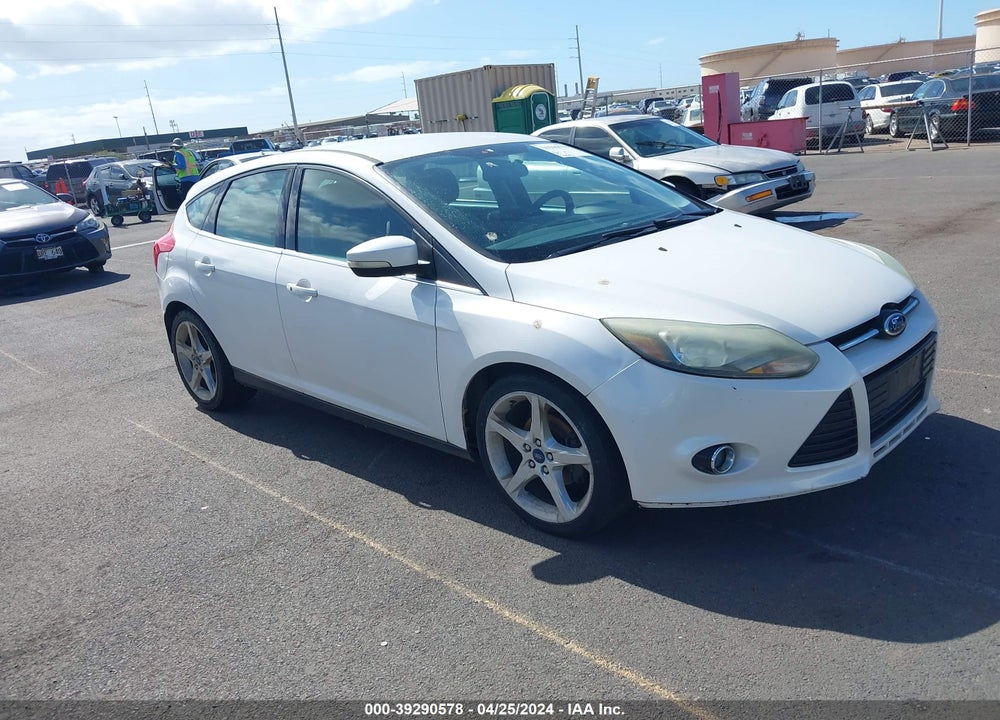 2013 FORD FOCUS TITANIUM VIN: 1FADP3N26DL374633