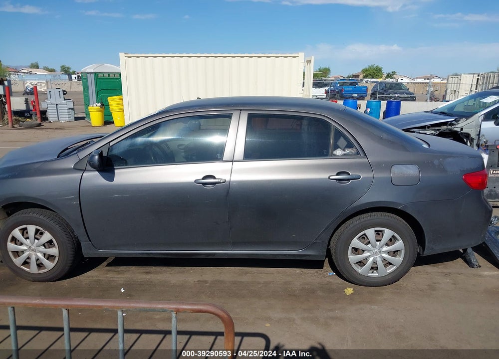 2009 TOYOTA COROLLA LE VIN: JTDBL40E59J048281