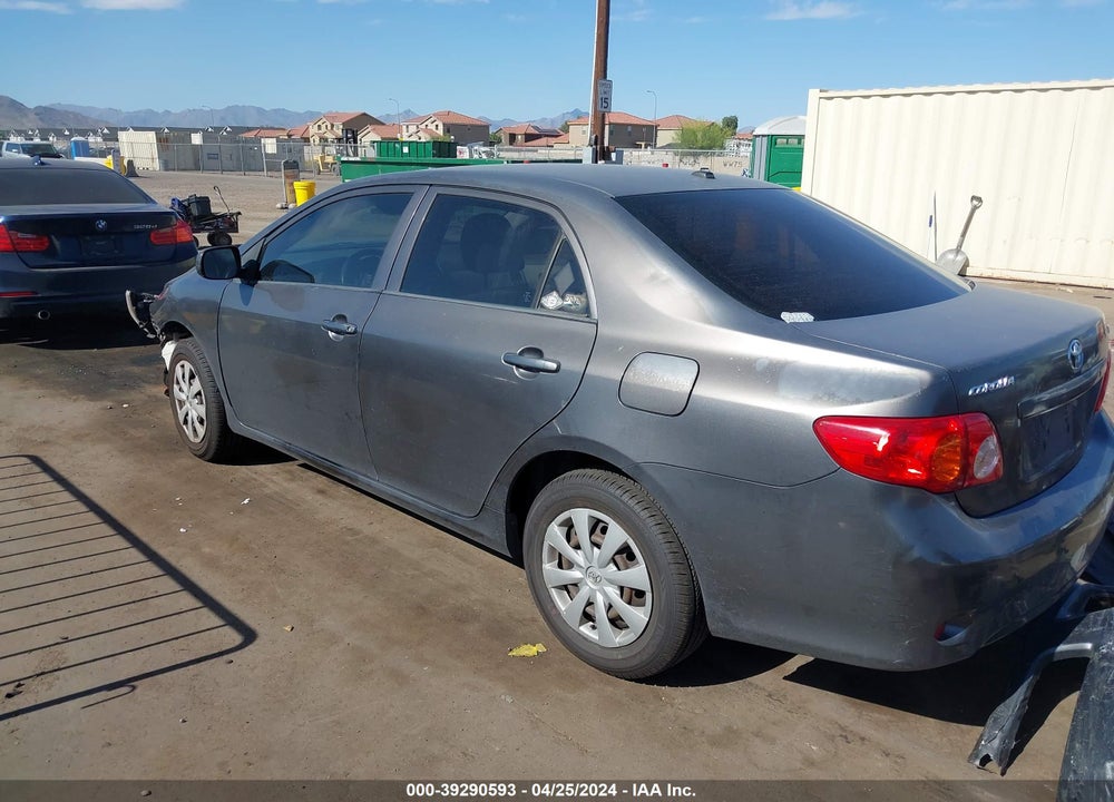 2009 TOYOTA COROLLA LE VIN: JTDBL40E59J048281
