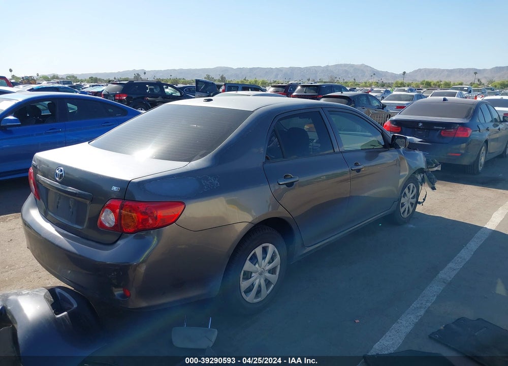 2009 TOYOTA COROLLA LE VIN: JTDBL40E59J048281