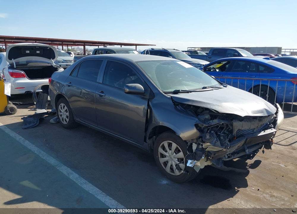 2009 TOYOTA COROLLA LE VIN: JTDBL40E59J048281