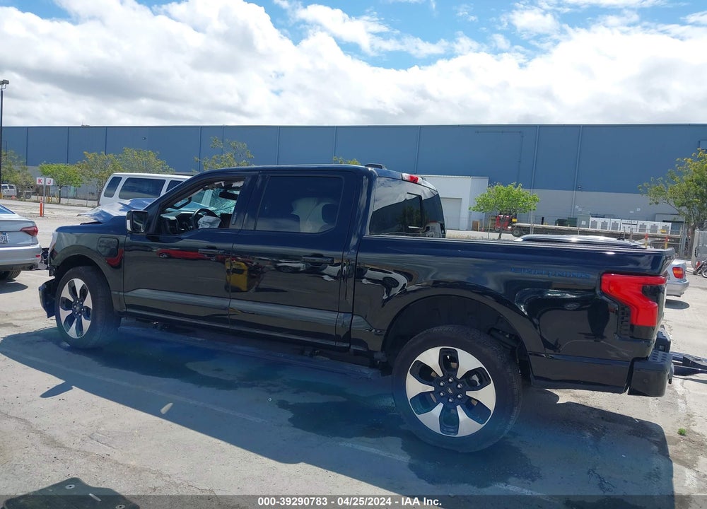 2023 FORD F-150 LIGHTNING PLATINUM VIN: 1FT6W1EV6PWG30485