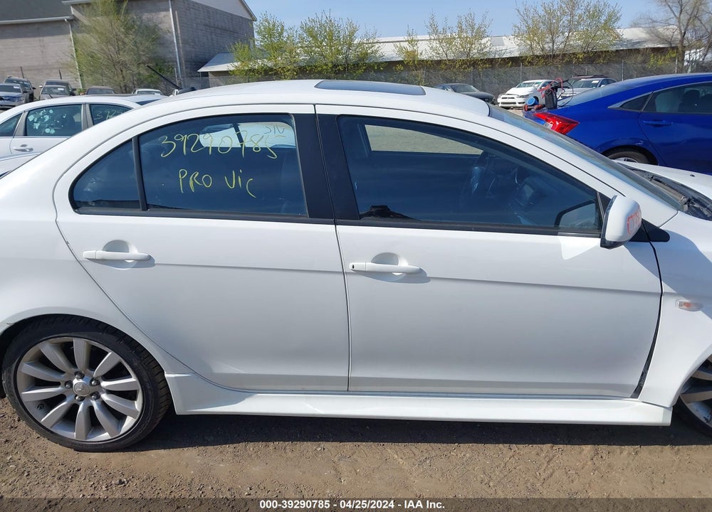 2011 MITSUBISHI LANCER GTS VIN: JA32U8FW0BU046459