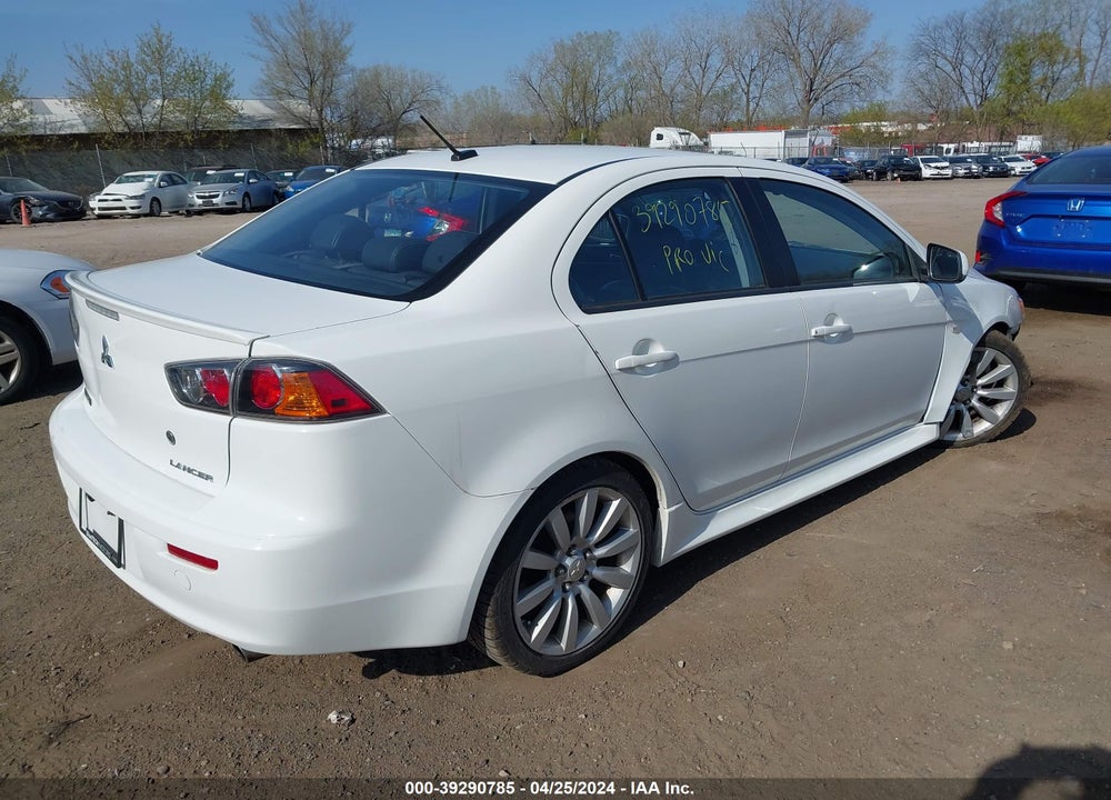 2011 MITSUBISHI LANCER GTS VIN: JA32U8FW0BU046459