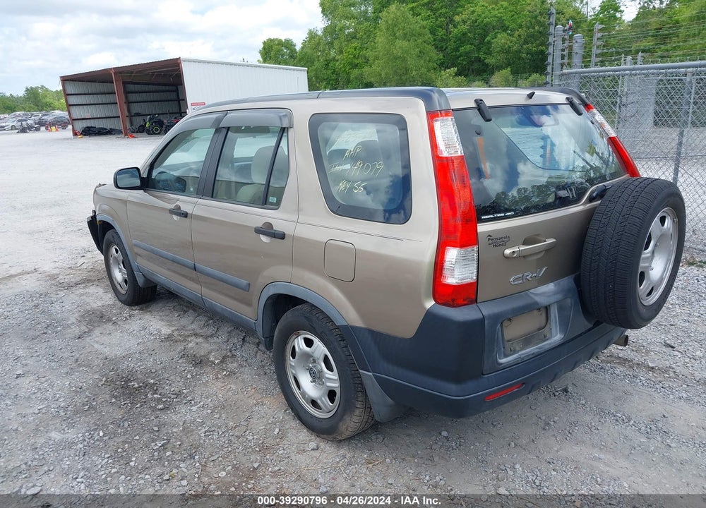 2006 HONDA CR-V LX VIN: SHSRD78546U429598