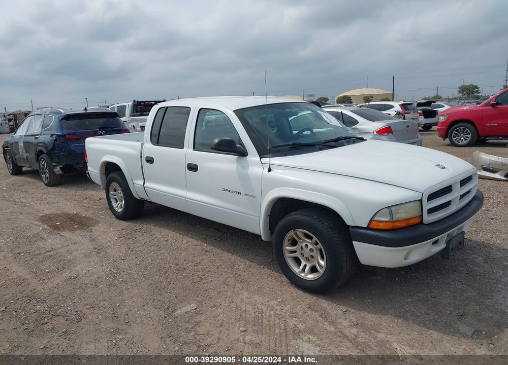 2002 DODGE DAKOTA SPORT VIN: 1B7HL38N12S533381