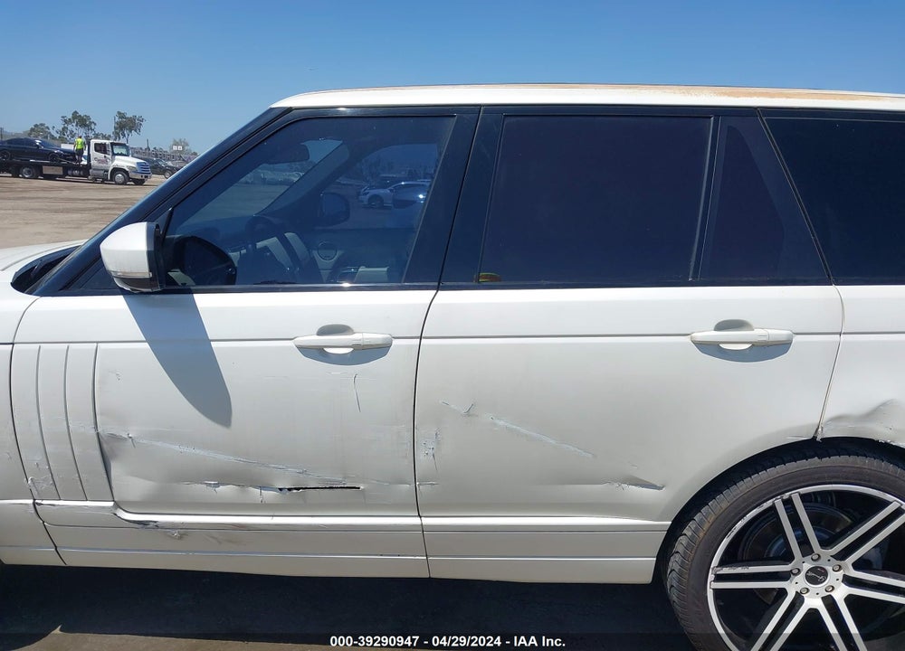 2014 LAND ROVER RANGE ROVER 3.0L V6 SUPERCHARGED HSE VIN: SALGS2WF2EA177126